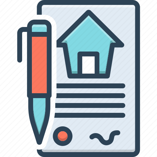 Lease, agreement, application, building, contract, document, legal icon - Download on Iconfinder