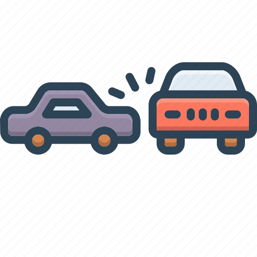 Accidents, car, crash, collision, crush, damage, transport icon - Download on Iconfinder