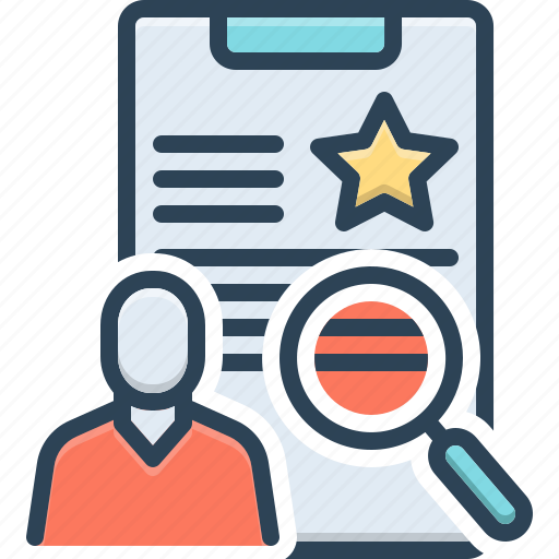 Cases, studies, search, magnifier, marketing, report, checklist icon - Download on Iconfinder