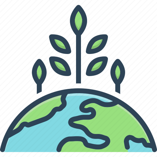 Sustainable, environment, world, earth, environmental, eco, globe icon - Download on Iconfinder
