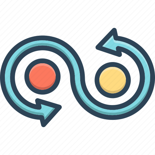 Loops, eternal, infinity, endless, forever, limitless, repetition icon - Download on Iconfinder