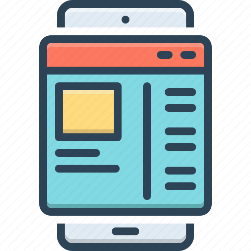 Post, content, page, blog, article, template, document icon - Download on Iconfinder