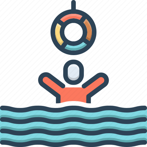 Survival, floater, nautical, lifebuoy, lifesaver, rescue, sinking icon - Download on Iconfinder