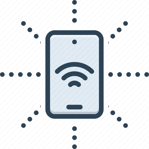 Wireless, mobile, wifi, network, signal, hotspot, internet icon - Download on Iconfinder