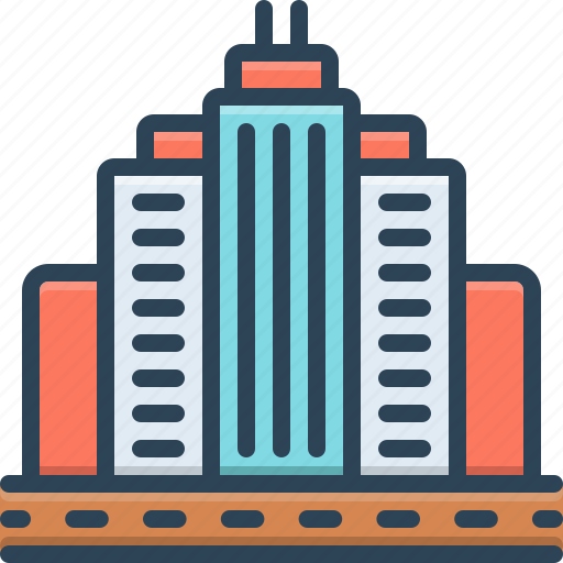 City, town, metropolis, place, building, landmark, skyline icon - Download on Iconfinder