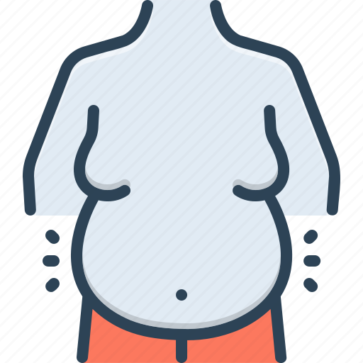 Belly, stomach, fat, overweight, chubby, obesity, obese icon - Download on Iconfinder