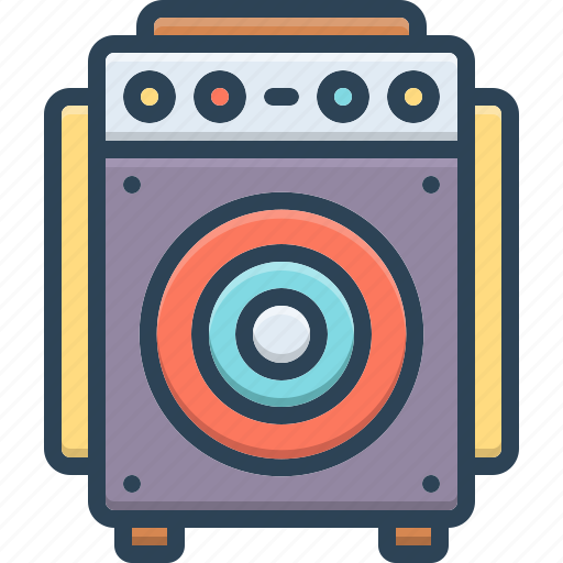 Amp, audio, bass, cabinet, electronic, equalizer, instrument icon - Download on Iconfinder