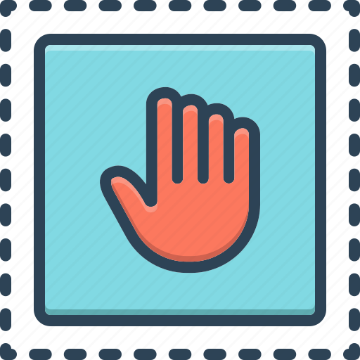 Enough, stop, warning, gesture, sufficient, adequate, substantial icon - Download on Iconfinder