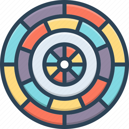 Bet, chance, roulette, stipulation, wager, gamble, poker chip icon - Download on Iconfinder