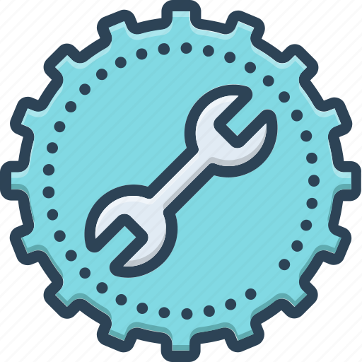Config, spanner, gear, adjustment, application, fix, machinery icon - Download on Iconfinder