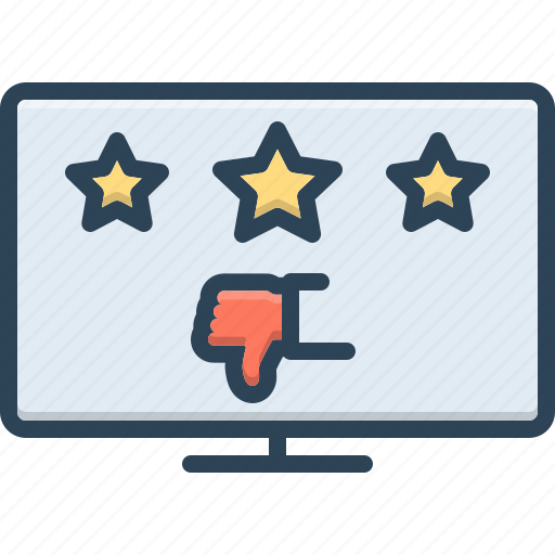 Worst, lose, failure, wrong, badly, incorrect, bad review icon - Download on Iconfinder