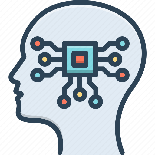 Intelligent, artificial, brain, circuit, electric, chip, algorithm icon - Download on Iconfinder
