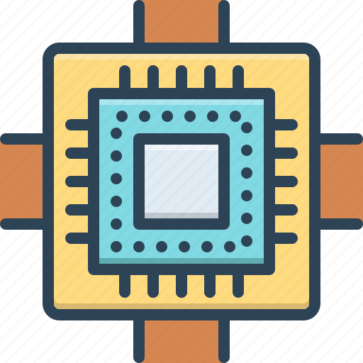 Processors, chipset, chip, circuit, electronic, memory, motherboard icon - Download on Iconfinder