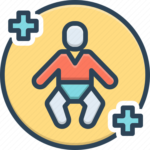 Pediatric, doctor, baby, medical, patient, toddler, clinic icon - Download on Iconfinder