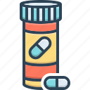 pills, dose, medicine, tablet, bottle, capsule, antibiotic