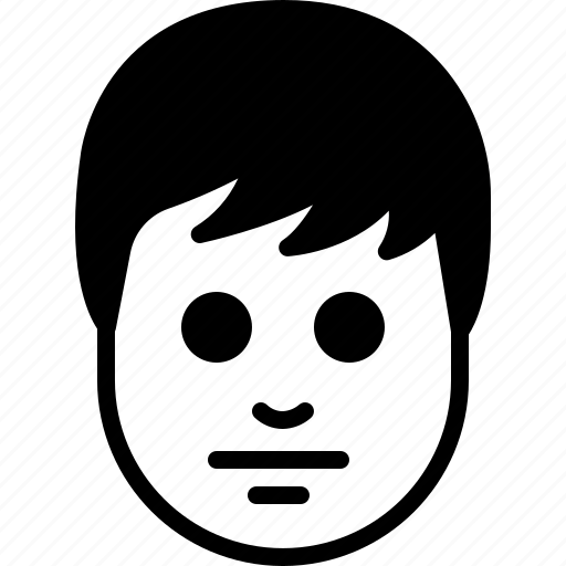 Face, man, people, teenager, portrait, profile, head icon - Download on Iconfinder