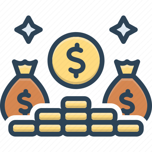Earnings, stipend, salary, income, wages, revenue, wealth icon - Download on Iconfinder