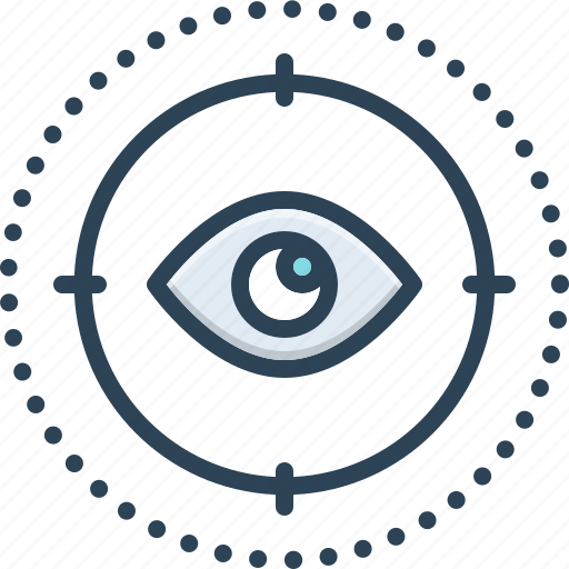 Sight, eyesight, vision, observation, eyeball, surveillance, faculty of sight icon - Download on Iconfinder