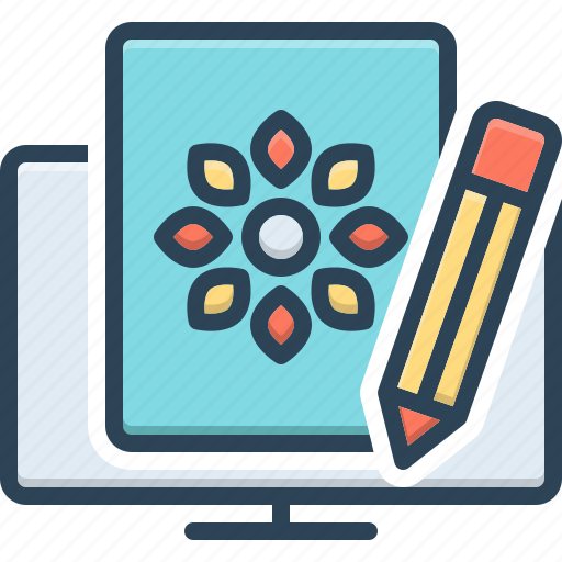 Created, computer, drawing, layout, software, activity, craft icon - Download on Iconfinder