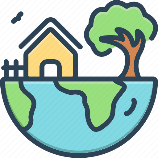 Environments, atmosphere, habitat, surroundings, earth, planet, globe icon - Download on Iconfinder