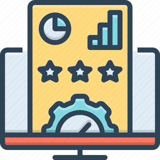 Performs, achieve, execute, function, speedometer, feedback, productivity icon - Download on Iconfinder