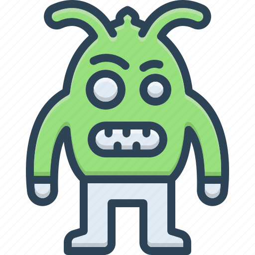 Monsters, demon, scary, giant, afraid, alien, bizarre icon - Download on Iconfinder
