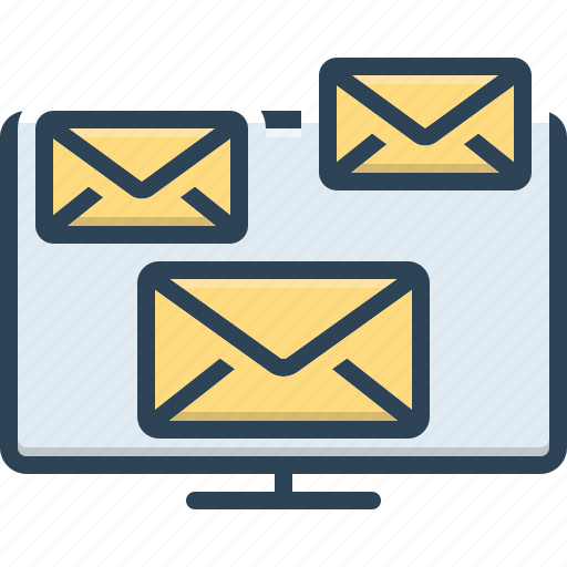 Emails, mail, website, mailbox, send, message, communication icon - Download on Iconfinder