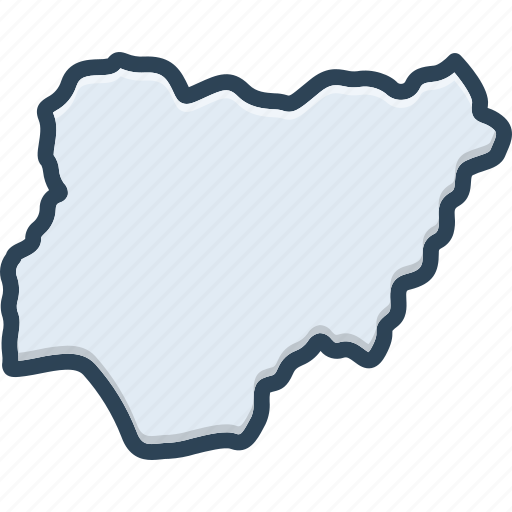 Niger, africa, atlas, map, territory, country, continent icon - Download on Iconfinder