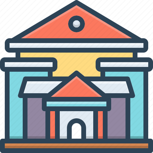 University, college, academy, institute, varsity, educational, institution icon - Download on Iconfinder