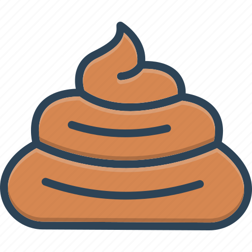 Shit, sewage, faeces, sludge, dung, garbage, stinky icon - Download on Iconfinder