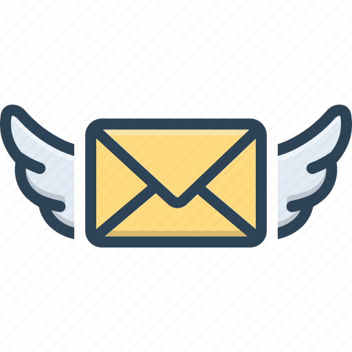 Mail, send, letter, email, message, communication, good news icon - Download on Iconfinder