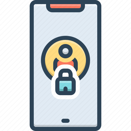 Restricted, banned, restrict, phone, password, confined, deprived icon - Download on Iconfinder