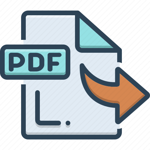 Derived, file, pdf, received, secured icon - Download on Iconfinder