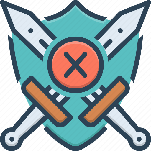 Attack, daunt, disarm, sharp, tool, weapon icon - Download on Iconfinder