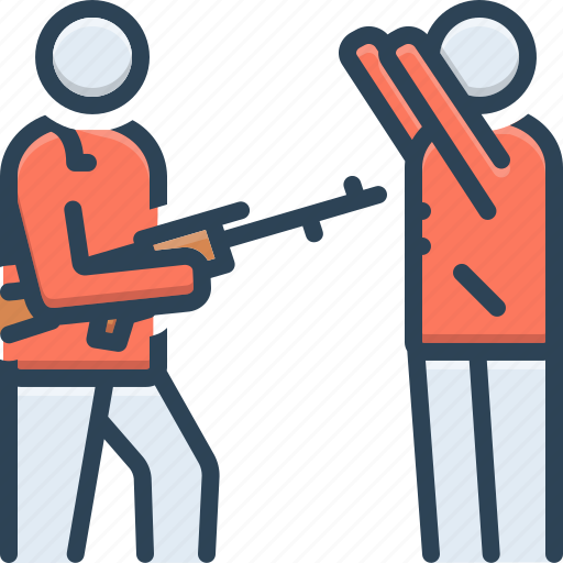 Attack, defence, disarmed, handgun, people, pistol icon - Download on Iconfinder
