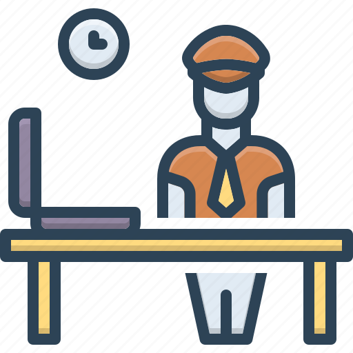 Customs, officer, baggage, police, enforcement, department, inspector icon - Download on Iconfinder