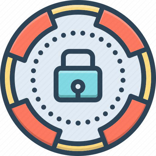 Matrix, security, cyber, lock, protection, secure, safe icon - Download on Iconfinder
