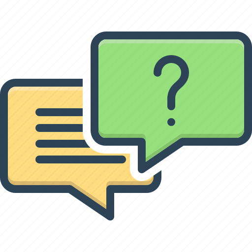 Faqs, question, mark, meassage, bubble, question mark icon - Download on Iconfinder