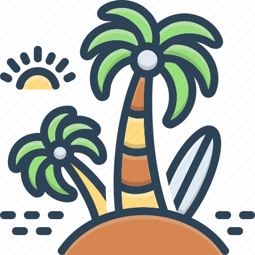 Hawaii, sun, soil, leaf, nature, growth, coconut plant icon - Download on Iconfinder