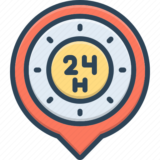 Always, eternally, watch, number, permanent, at any time, inter alia icon - Download on Iconfinder