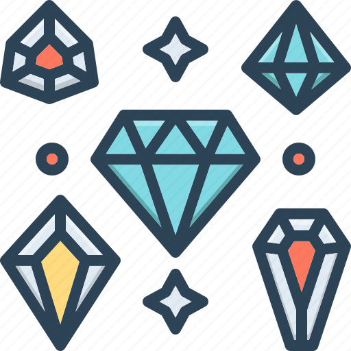 Diamonds, shine, crystal, costly, sparkle, rhombus, stone icon - Download on Iconfinder