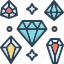 diamonds, shine, crystal, costly, sparkle, rhombus, stone 