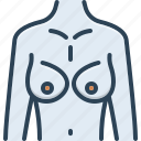 breast, nipple, chest, woman, boobs
