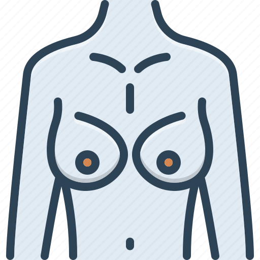 Breast, nipple, chest, woman, boobs icon - Download on Iconfinder