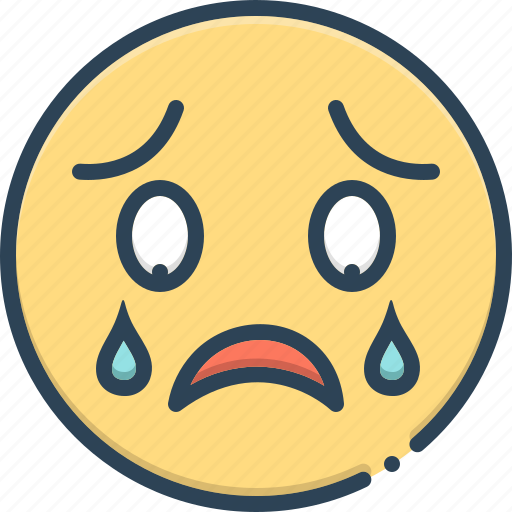 Despair, disappointment, disillusion, dissapoint, emoji, frustration, weep icon - Download on Iconfinder