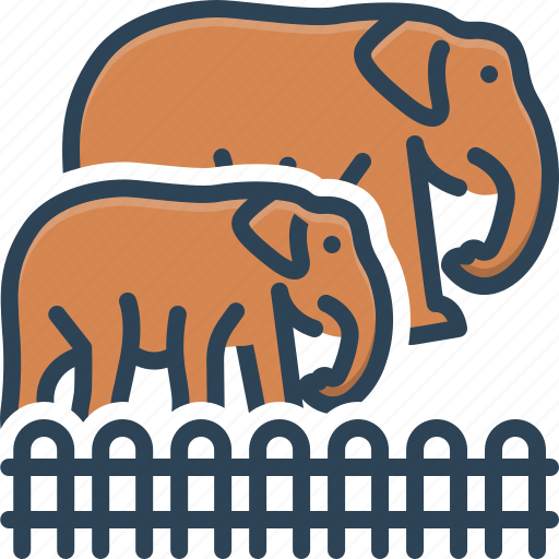 Breeding, reproduction, procreation, development, rearing, generation, elephant trunk icon - Download on Iconfinder