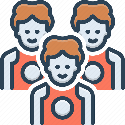 Teams, group, workrs, gang, partnership, friends, crowd icon - Download on Iconfinder