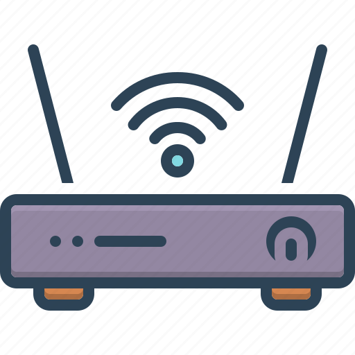 Broadband, modem, router, wifi, internet, wireless, device icon - Download on Iconfinder