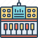 midi, synthesizer, piano, keyboard, musical, instrument, electronic