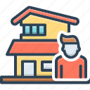 tenant, occupant, dweller, inhabitant, renter, property, leaseholder